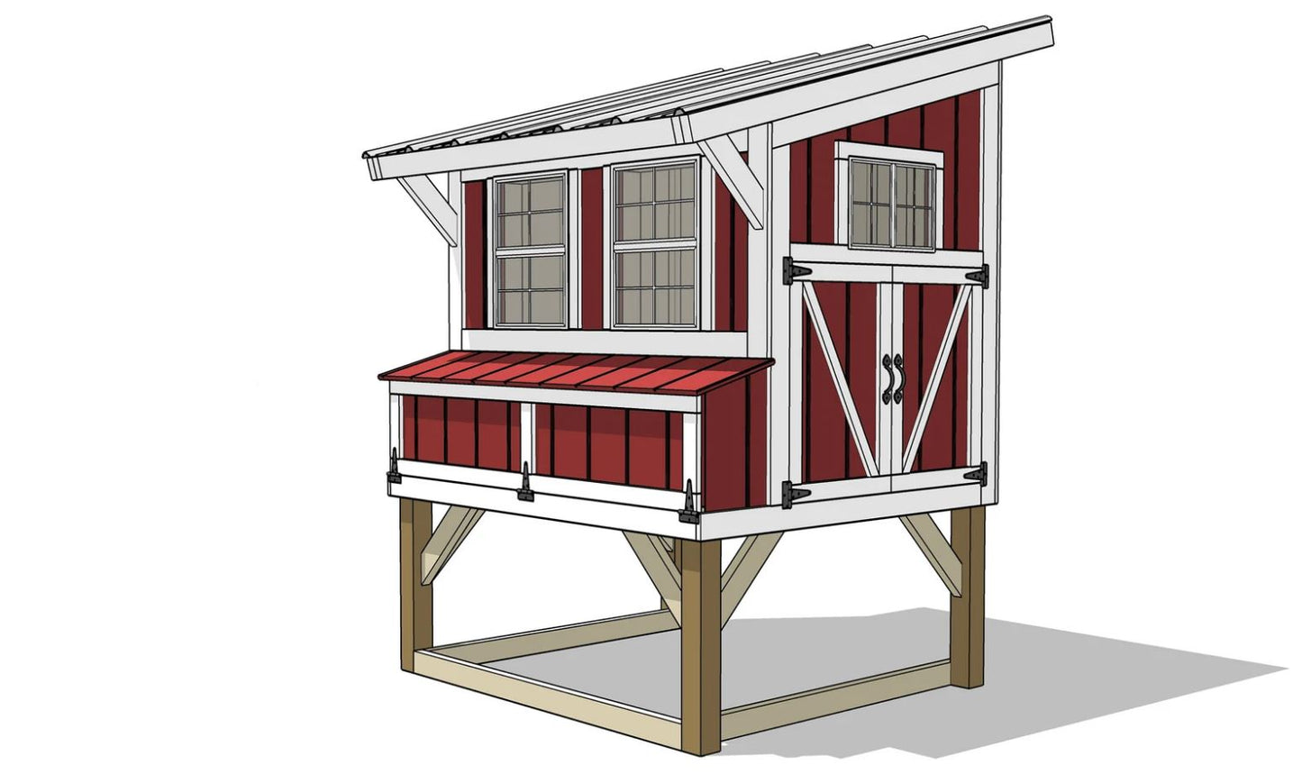Chicken Coop & Run Plan