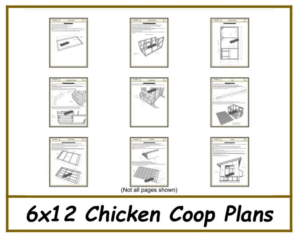 Chicken Coop Plans for 12 Chickens