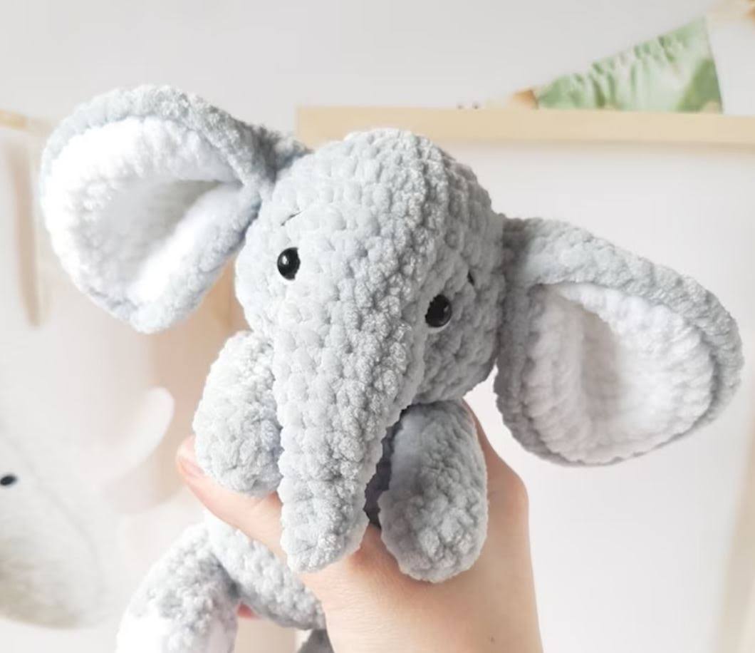 Crochet Pattern Elephant Amigurumi