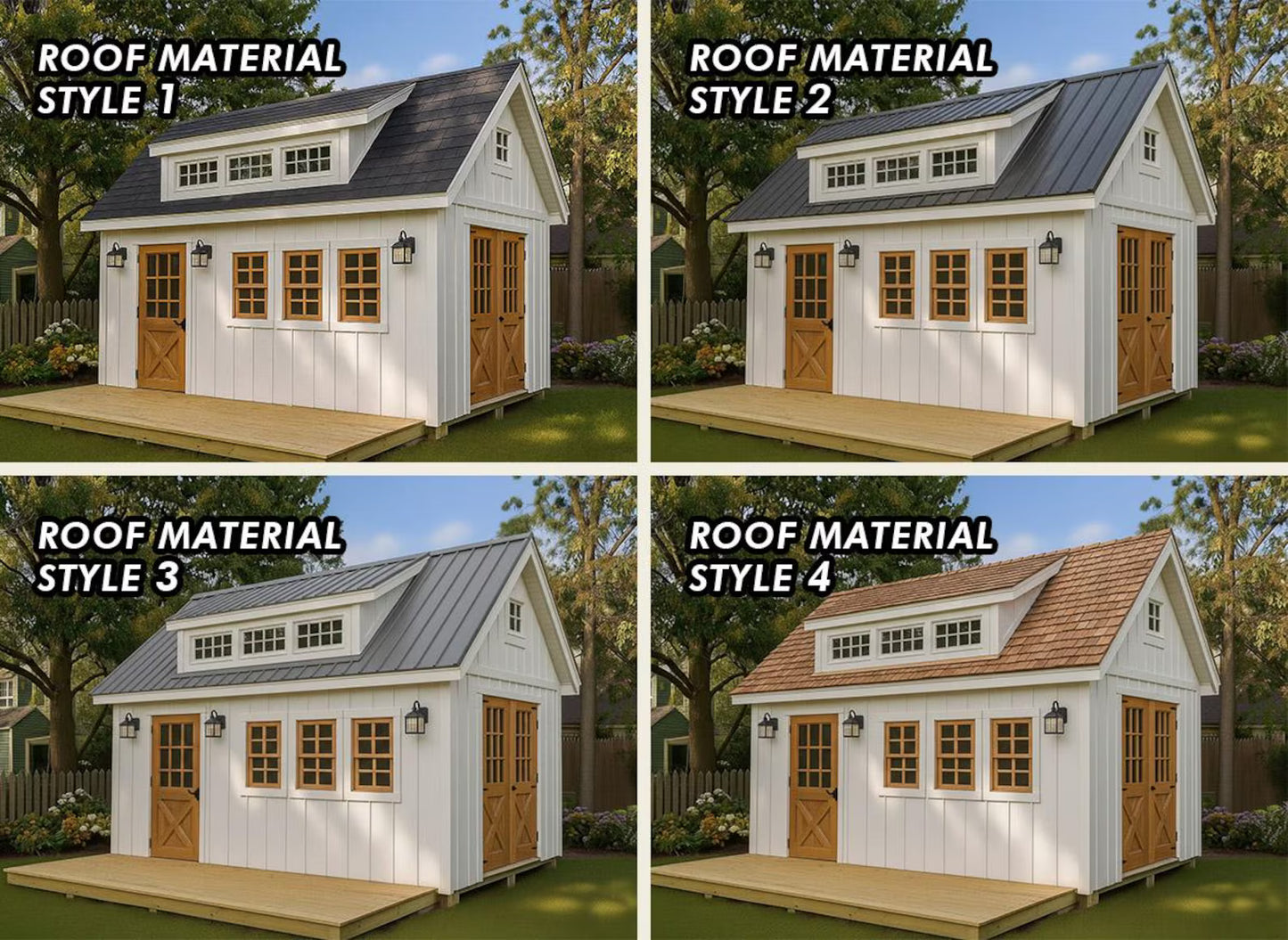 12x16 Garden Shed Plans With Loft (PDF)