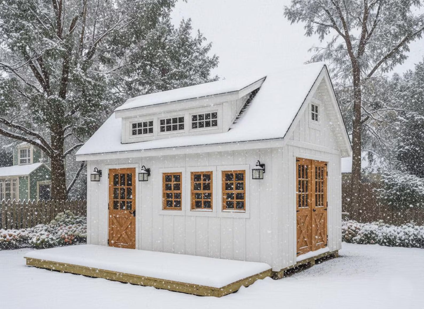 12x16 Garden Shed Plans With Loft (PDF)