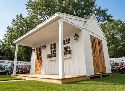 12x16 Shed with Porch – Instant PDF Download + Materials List