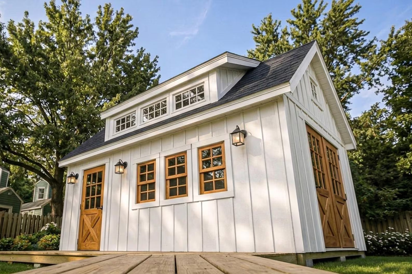 12x24 Garden Shed Plans With Loft (PDF)