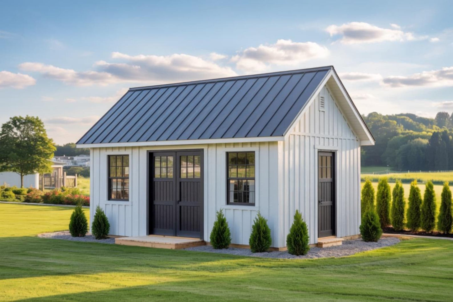 12x16 Garden Shed Plans (PDF) – DIY Storage Shed Blueprints with Materials List