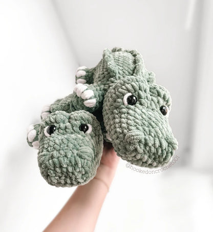 Alligator Crochet Pattern PDF