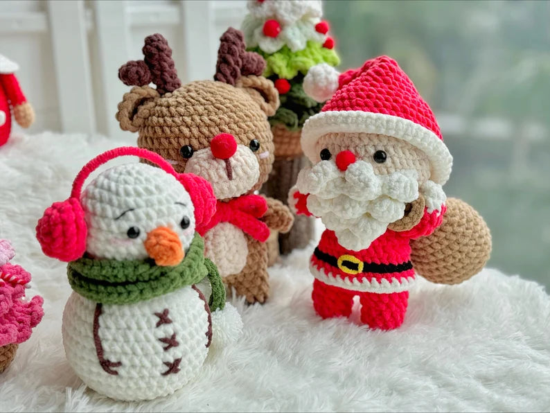 Christmas Bundle 7-in-1 Crochet Pattern PDF