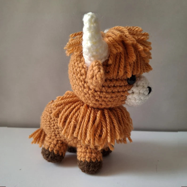 Cow Crochet Pattern PDF