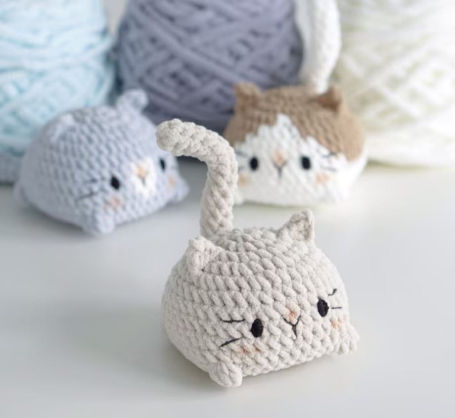 Cat Loaf Amigurumi Crochet Pattern Bundle – PDF