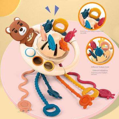 Suction Cup Sensory Toy for Toddlers – Press & Pop Fidget Toy for Finger Exercise