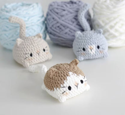 Cat Loaf Amigurumi Crochet Pattern Bundle – PDF