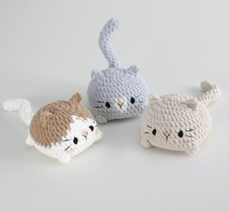 Cat Loaf Amigurumi Crochet Pattern Bundle – PDF