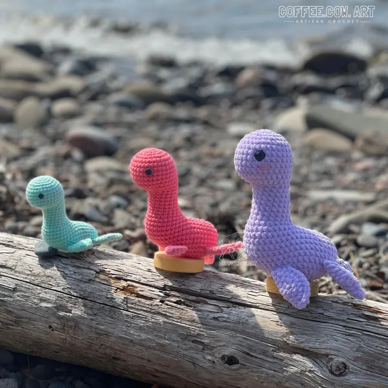 Plesiosaur Dinosaur Crochet Pattern