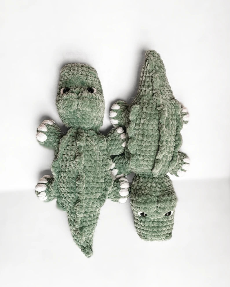 Alligator Crochet Pattern PDF