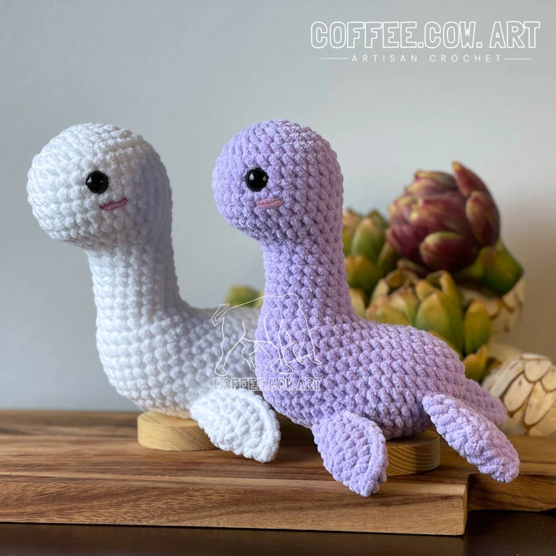 Plesiosaur Dinosaur Crochet Pattern