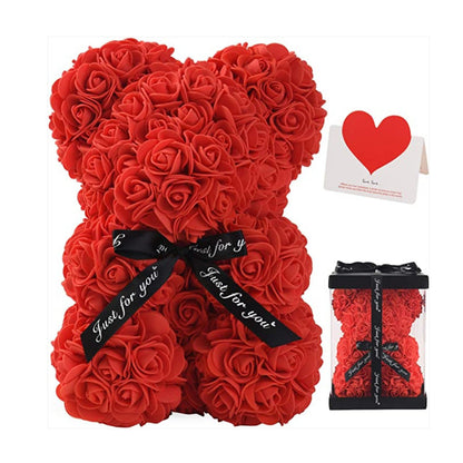 Valentines Rose Bear Gifts For Her
