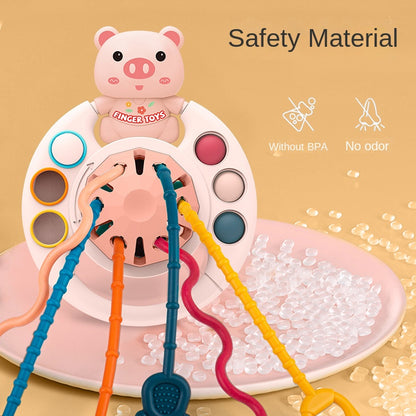 Suction Cup Sensory Toy for Toddlers – Press & Pop Fidget Toy for Finger Exercise