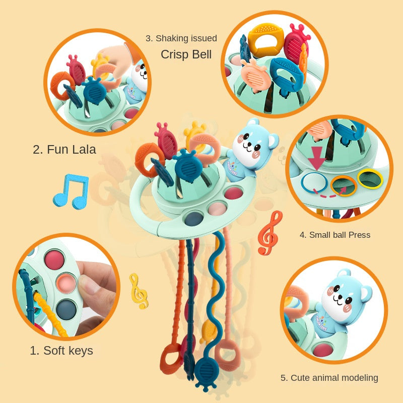 Suction Cup Sensory Toy for Toddlers – Press & Pop Fidget Toy for Finger Exercise
