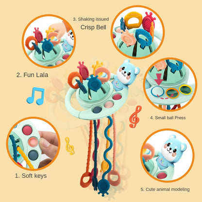 Suction Cup Sensory Toy for Toddlers – Press & Pop Fidget Toy for Finger Exercise