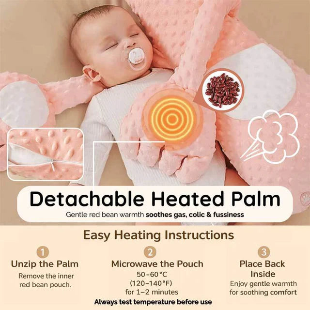 Electric Baby Sleep Patting Doll With Soothing Palm Remote Control