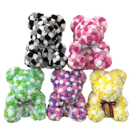 Valentines Rose Bear Gifts For Her
