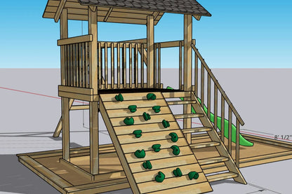 Backyard Kids Wooden Playhouse Plans