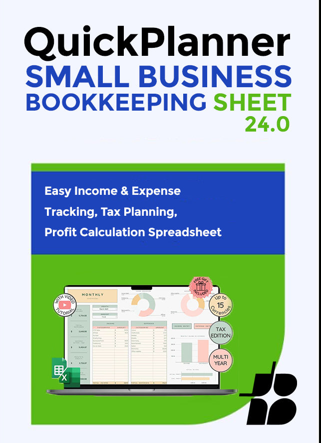 Small Business Bookkeeping Sheet 24.0